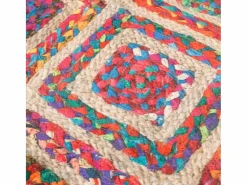 Clicnbuy Alfombra lavable antideslizante Ø 120 cm