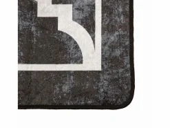 Online Alfombra lavable blanca y negra 160x230 cm antideslizante Alfombra De Cocina|Alfombra De Cocina