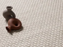 the carpet Alfombra Maldive Exterior Diseño Boho, , 140 x 200 cm Beige