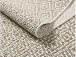 Discount Alfombra Maldive Exterior Boho Diamante, Marrón, 140 x 200 cm Alfombra De Exterior|Decoración De Jardín