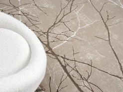 Sale the carpet Alfombra Mila Brillante Naturaleza, , 200 cm, redondo Beige