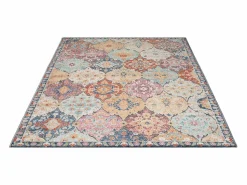 Outlet Alfombra Palma Exterior Vintage, Multi, 80 x 300 cm Alfombra De Exterior