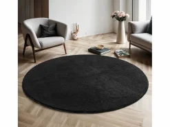 the carpet Alfombra pelo corto lavable antideslizante - - 160 cm Redondo - RELAX
