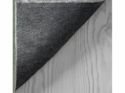 Hot the carpet Alfombra pelo corto lavable antideslizante - Verde - 120 cm Redondo - RELAX Verde claro