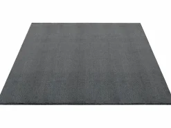 Discount the carpet Alfombra pelo corto lavable antideslizante - Antracita - 300 x 400 cm - RELAX Gris antracita