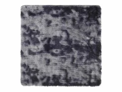 Online Alfombra peluda NAVARRA oscuro 160x160 cm Gris