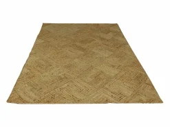 Hot Alfombra rectangular 100 % yute trenzado - 160 x 230 cm - Natural - DAYA Alfombra De Salón