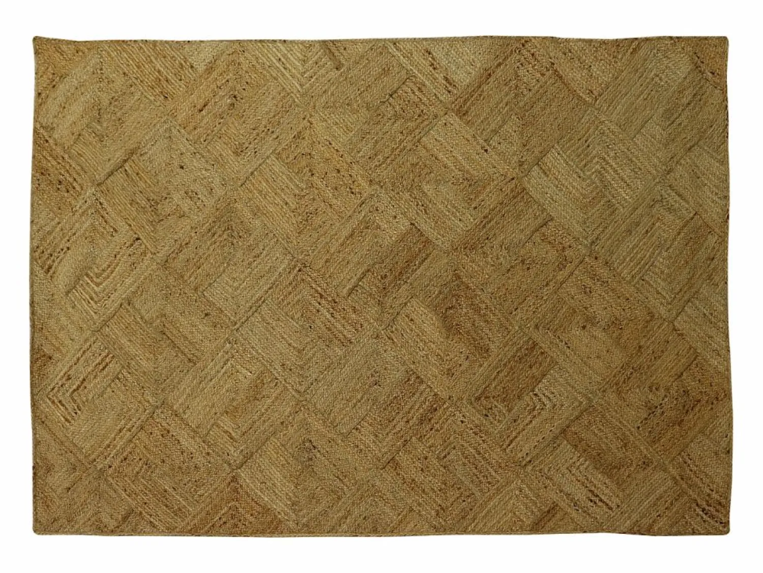 Online OZAIA Alfombra rectangular 100 % yute trenzado - 200 x 290 cm - Natural - DAYA Color natural claro