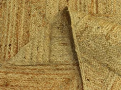 Online OZAIA Alfombra rectangular 100 % yute trenzado - 200 x 290 cm - Natural - DAYA Color natural claro