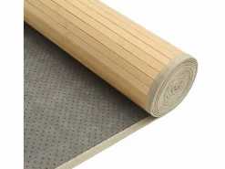 Hot Alfombra rectangular de bambú natural claro 80x100 cm Beige