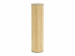 Alfombra rectangular de bambú natural claro 70x300 cm