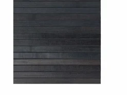 Clearance Alfombra rectangular 100x300 cm bambú Gris