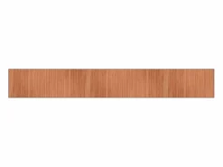 Sale Alfombra rectangular marrón 70x500 cm bambú Alfombra De Cocina|Alfombra De Cocina
