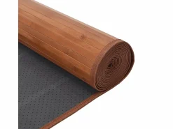Sale Alfombra rectangular marrón 70x500 cm bambú Alfombra De Cocina|Alfombra De Cocina