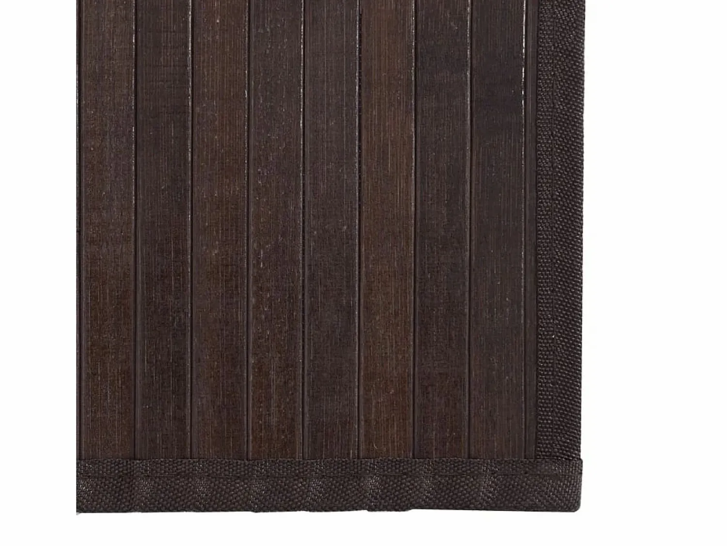 Alfombra rectangular marrón oscuro 100x200 cm bambú Alfombra De Cocina|Alfombra De Cocina