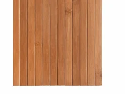 Clearance Alfombra rectangular natural de bambú 60x300 cm Marru00f3n