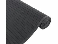 Sale Alfombra rectangular negra de bambú 80x200 cm Alfombra De Cocina|Alfombra De Cocina