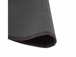 New Clicnbuy Alfombra redonda bambú marrón oscuro 60 cm Marru00f3n
