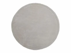 Discount Vente-unique Alfombra redonda de pelo medio, 200 x 200 cm, , VELINA Topo