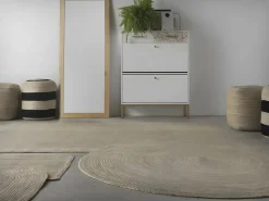 MIMÍ Alfombra redonda yute natural FORMENTOR Ø120cm
