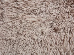 Vente-unique Alfombra shaggy de pelo largo - 160 x 230 cm - Topo - ARDELA