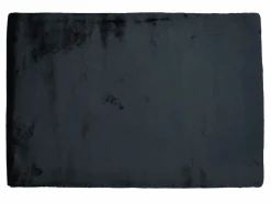 OZAIA Alfombra shaggy de pelo largo efecto piel - 100% - 160 x 230 cm - Marrón - BUNNY