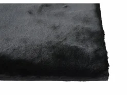 OZAIA Alfombra shaggy de pelo largo efecto piel - 100% - 160 x 230 cm - Marrón - BUNNY