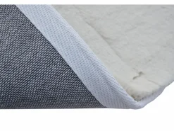 Discount OZAIA Alfombra shaggy de pelo largo efecto piel - 160 x 230 cm - Beige - BUNNY Blanco