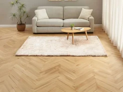 OZAIA Alfombra shaggy de pelo largo ultra suave - 200 x 290 cm - - DOLCE