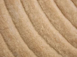Discount Vente-unique Alfombra shaggy de pelo largo en relieve, 200 x 290 cm, oscuro, MERISA Beige