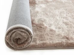 Online Alfombra shaggy ultra suave de poliester color 200x290 cm DOLCE Alfombra De Salón