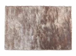 OZAIA Alfombra shaggy ultra suave de poliester de color 120x170 cm DOLCE