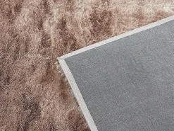 OZAIA Alfombra shaggy ultra suave de poliester de color 120x170 cm DOLCE
