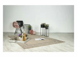 New Meublorama Alfombra 150x80cm, diseño C503A color natural - Confort y elegancia para su interior Beige