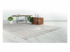 Hot Meublorama Alfombra 330x240cm, diseño E209E color crema - Confort y elegancia para su interior Beige