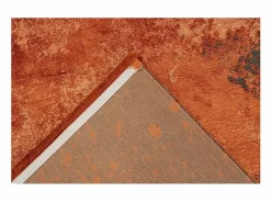 Meublorama Alfombra 150x80cm, diseño E509E color terracota - Confort y elegancia para su interior