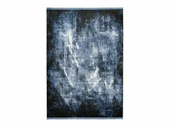 Clearance Meublorama Alfombra 150x80cm, diseño E409E color - Confort y elegancia para su interior Azul