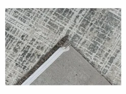 Outlet Alfombra 290x200cm, diseño E109E color plata - Confort y elegancia para su interior. Alfombra Infantil