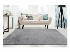 New Meublorama Alfombra 110x60cm, diseño E005N color - Confort y elegancia para su interior. Gris