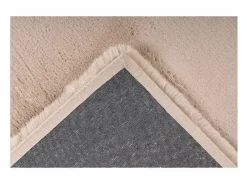 New Meublorama Alfombra 150x80cm, diseño E009Y color - Confort y elegancia para su interior. Beige