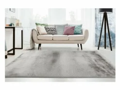 Meublorama Alfombra 150x80cm, diseño E009Y color plata - Confort y elegancia para tu interior.