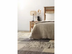 Alfombra yute lana y algodón 180 cm dia