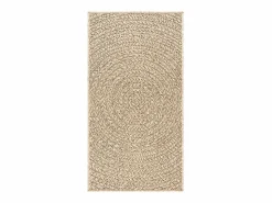 Clicnbuy Alfombra ZIZUR apariencia de yute interior exterior 100x200 cm