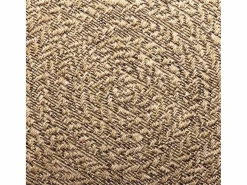 Outlet Alfombra ZIZUR 160x230 cm efecto yute para interior y exterior Alfombra De Cocina|Alfombra De Cocina