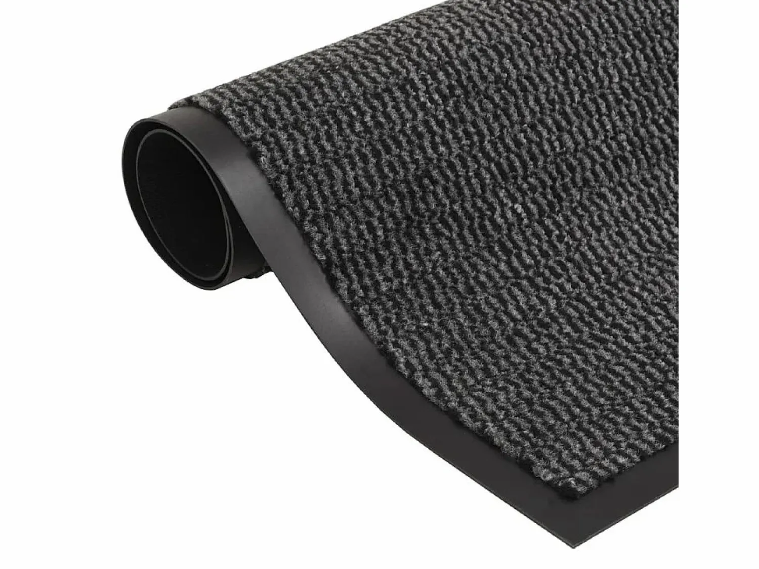 New Alfombras de entrada rectangulares de nudo 2 uds gris 90x150 cm ES428651 Felpudo