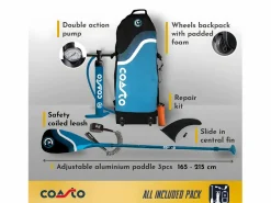 Hot All-Round Inflatable Sup Argo 11' - 335x84x15cm Dropstitch Double Layer Fusion - Paddle Pack Leash Pump Carry Bag - Collection 2021 Deportes Náuticos