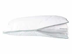 Clearance Almohada Ergocombi ErgoFlakes doble relleno firmeza regulable 90 cm Blanco Almohada