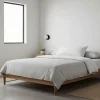Online Almohada Noah de fibra tacto seda transpirable blanco 75 cm