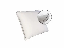 Sale Palacio Almohada sensación plumón percal 91 hilos/ cm² - 50 x 70 cm - 700 gr - - AUXENCE Blanco
