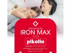 Sale Almohada 135x40cm | Iron Max | Fibra | Firme | Hipoalergénica Almohada